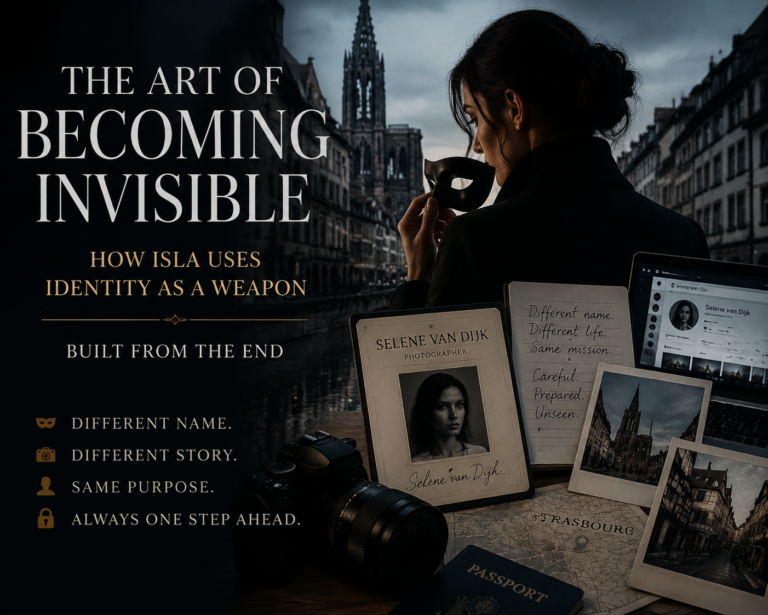The Art of Becoming Invisible: How Isla Uses Identity as a Weapon