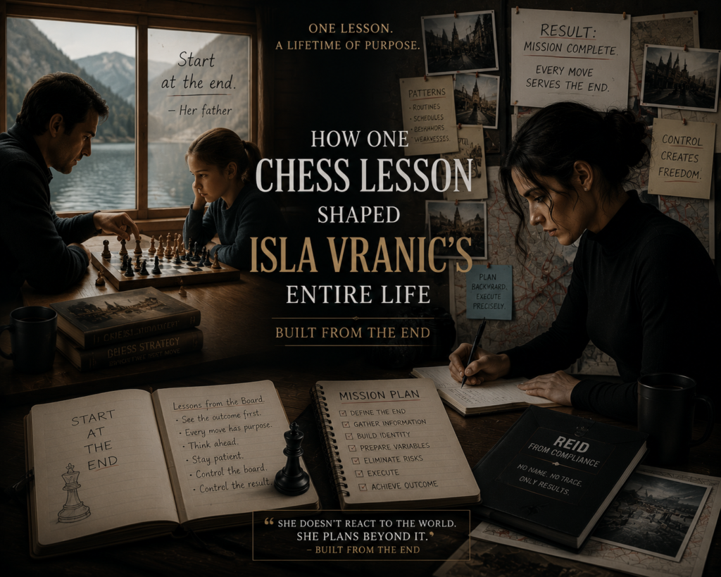 Isla Vranic chess lesson