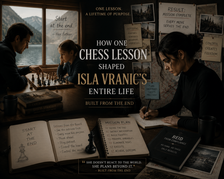 Isla Vranic chess lesson
